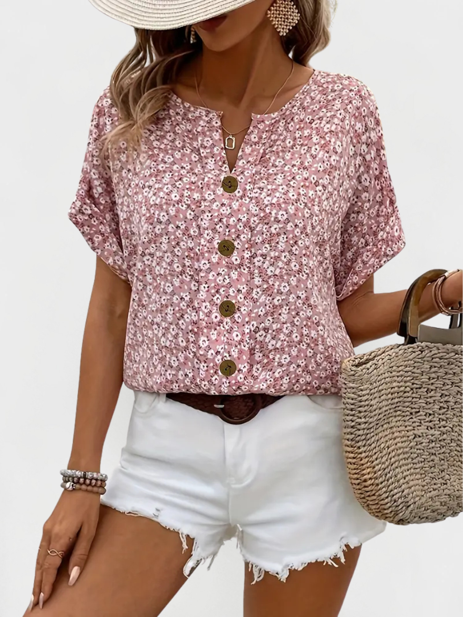 Kimberly Benn | Floral Print Blouse