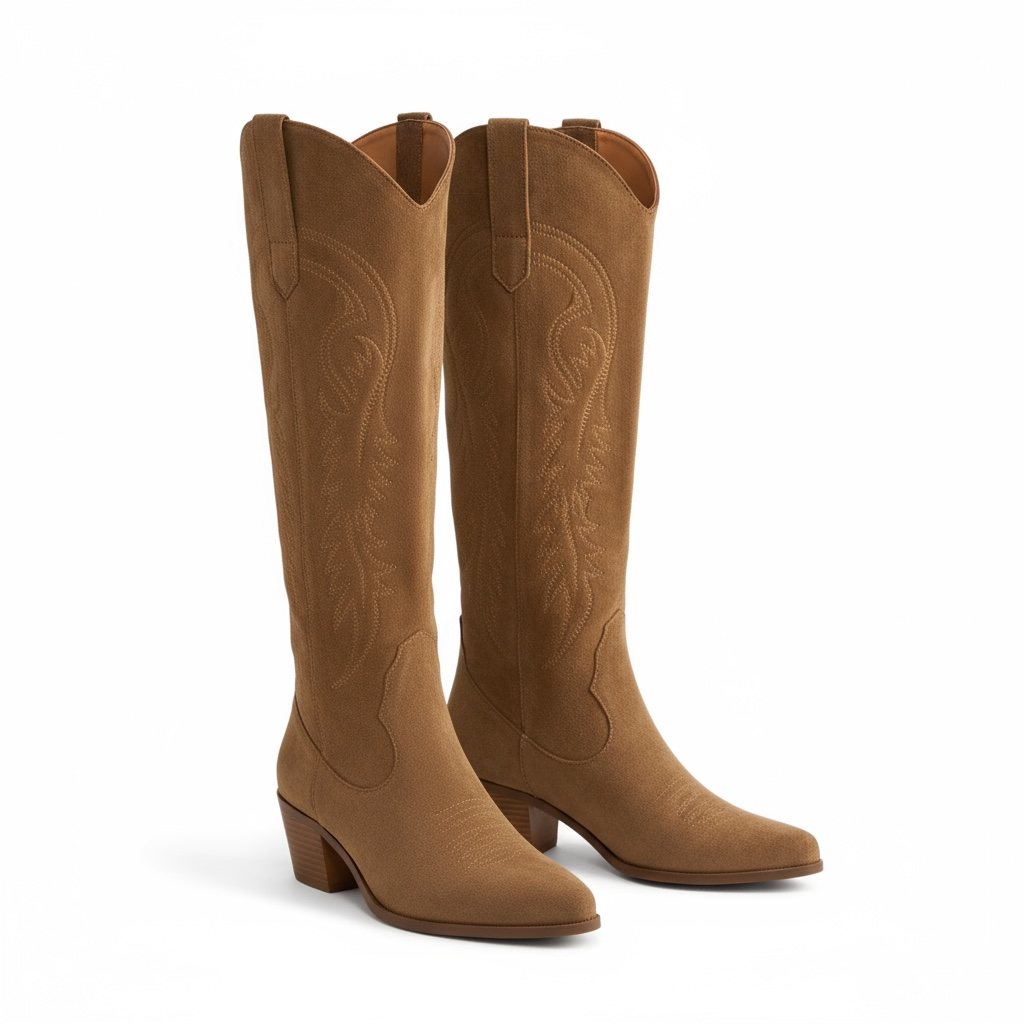 Kimberly Benn | Knee High Boots, Cowhide, Women's Fit