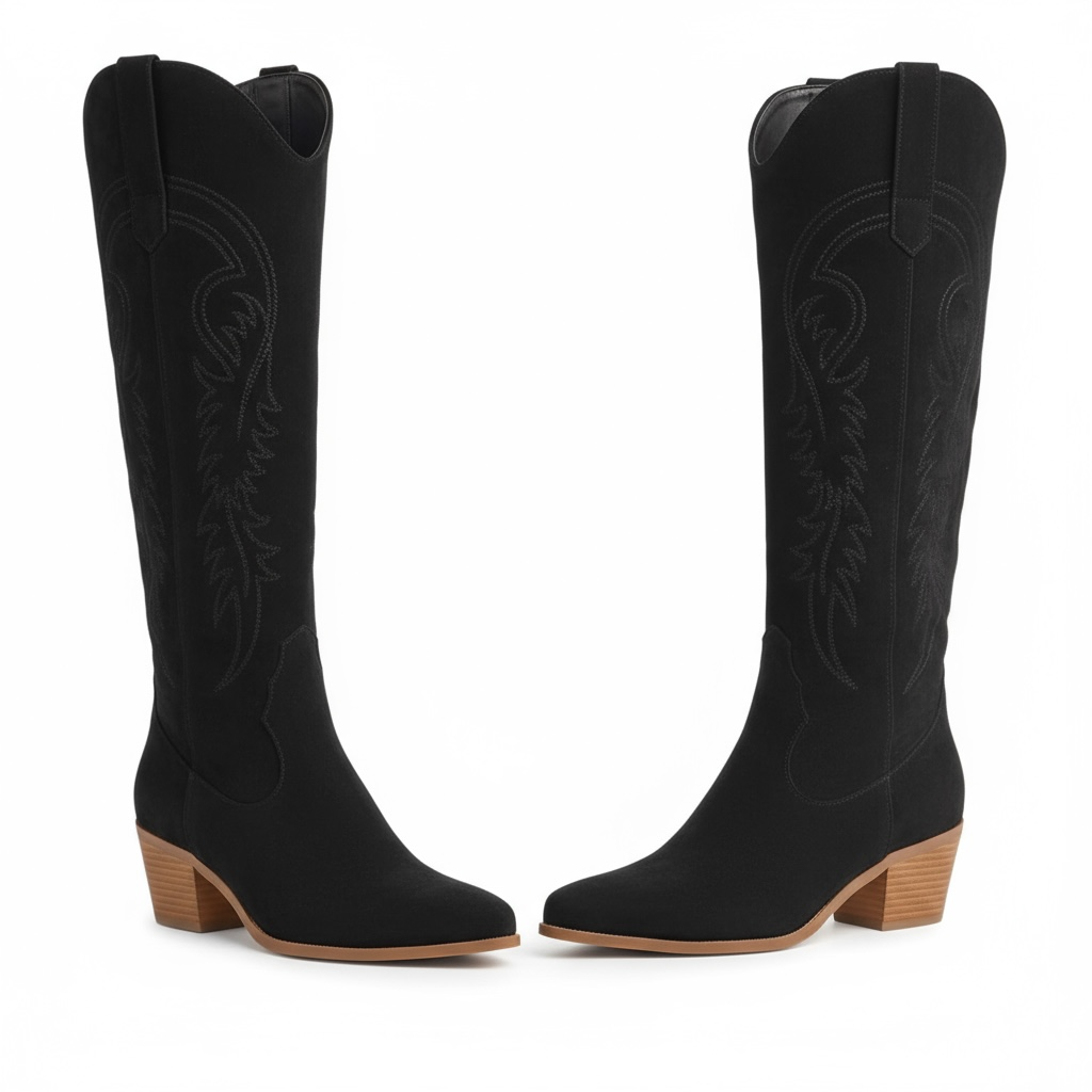 Kimberly Benn | Knee High Boots, Cowhide, Women's Fit