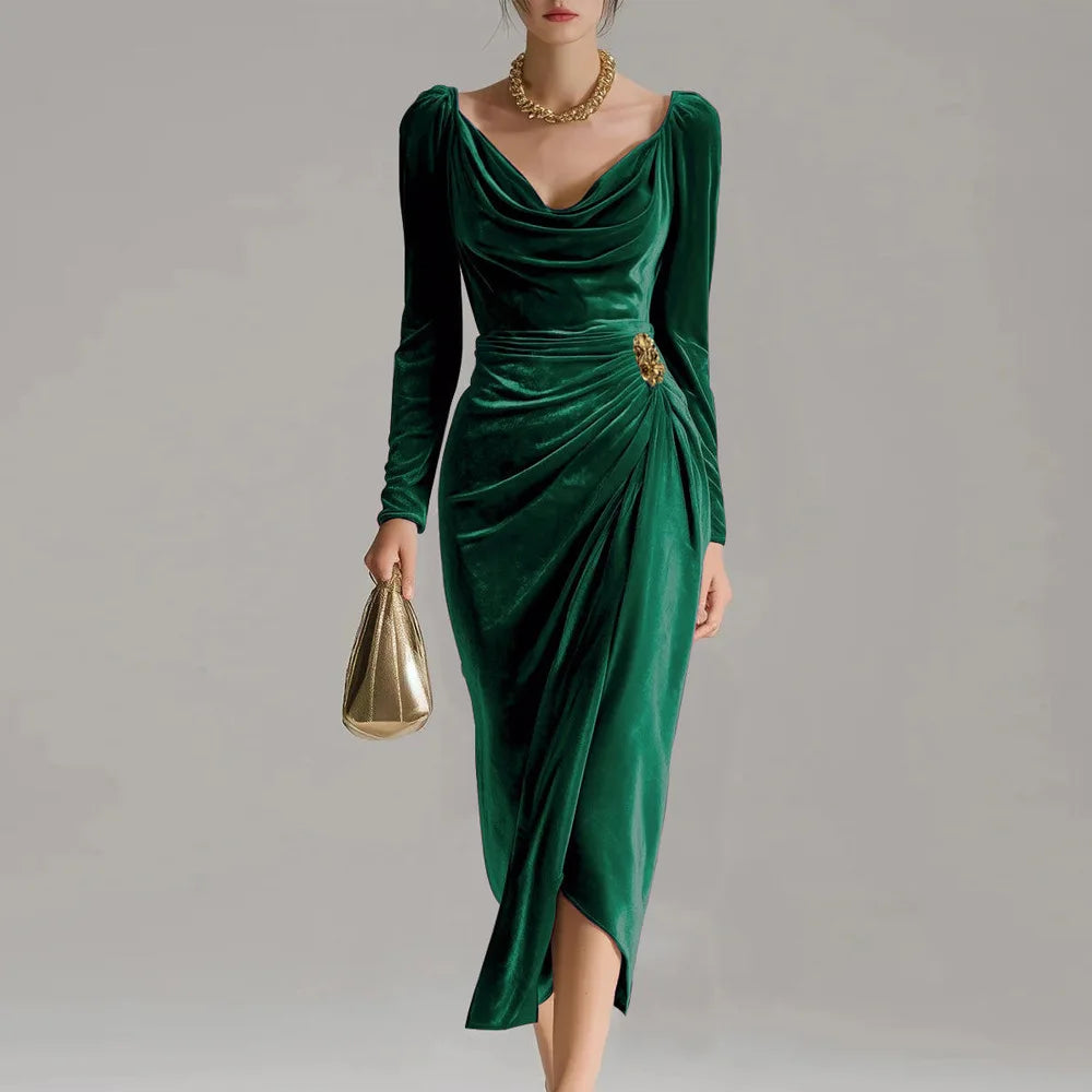 Kimberly Benn | Elegant Midi Dress