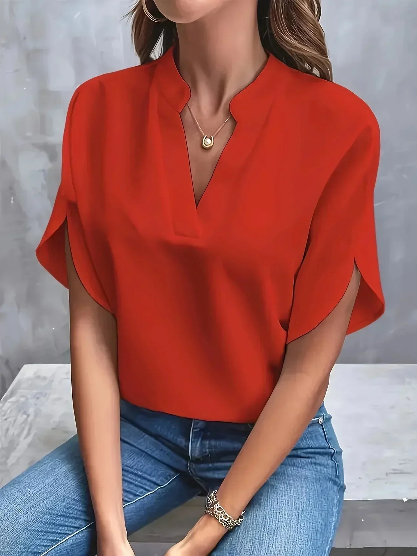 Kimberly Benn | Elegant Soft-Tailored Blouse