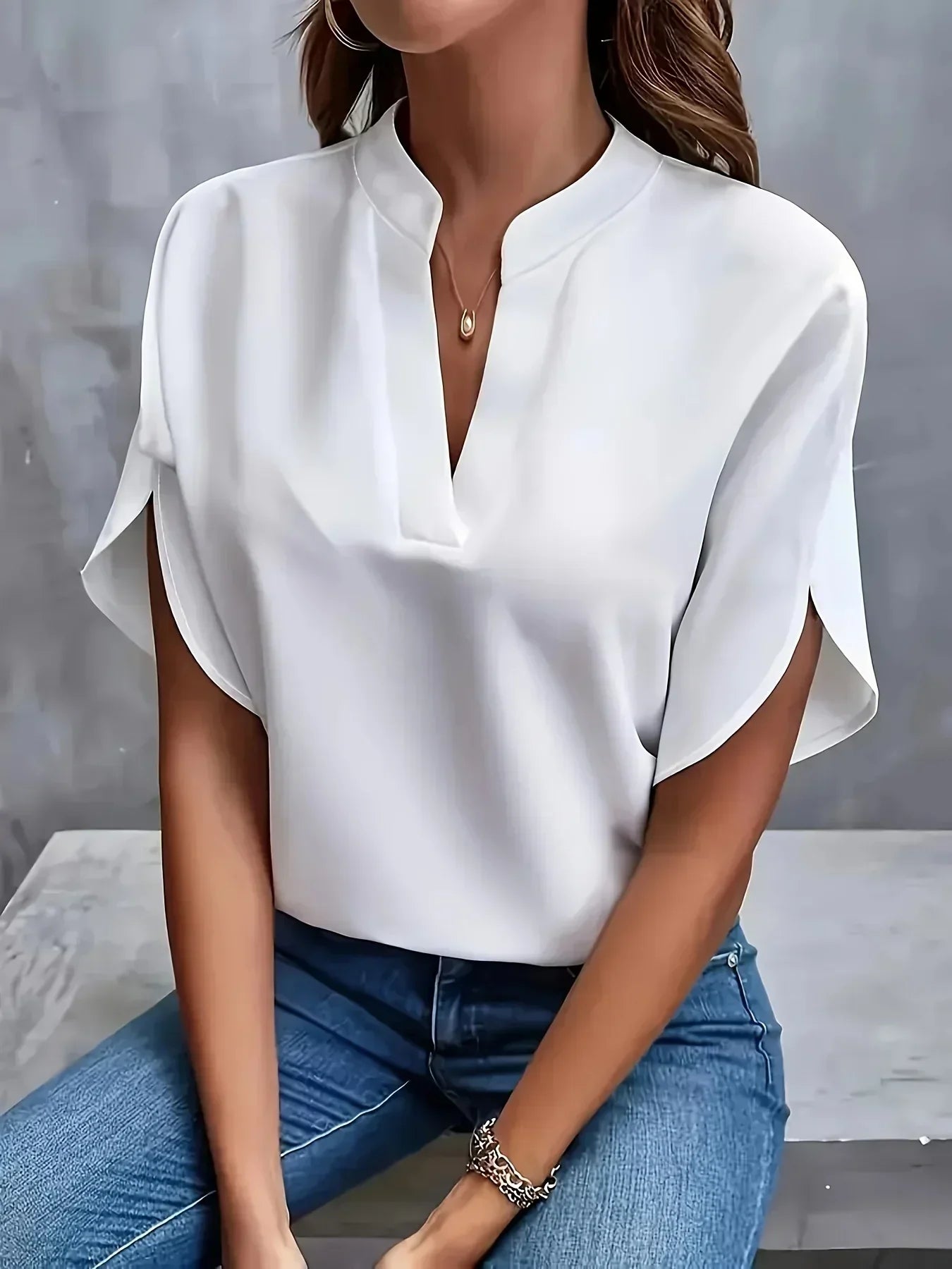 Kimberly Benn | Elegant Soft-Tailored Blouse