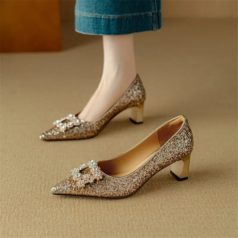 Kimberly Benn | Glitter Pumps
