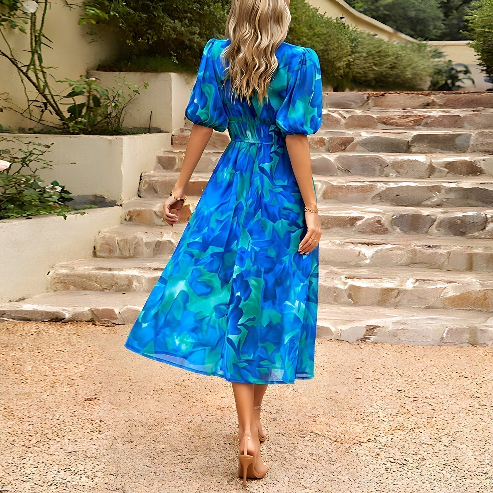 Kimberly Benn | Floral Midi Dress