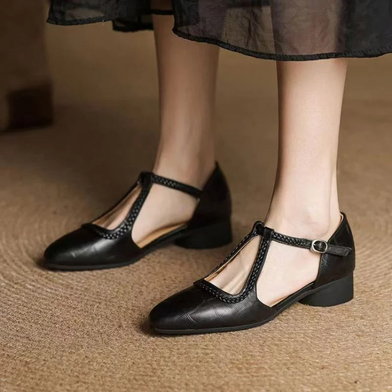 Kimberly Benn | T-Strap Sandals