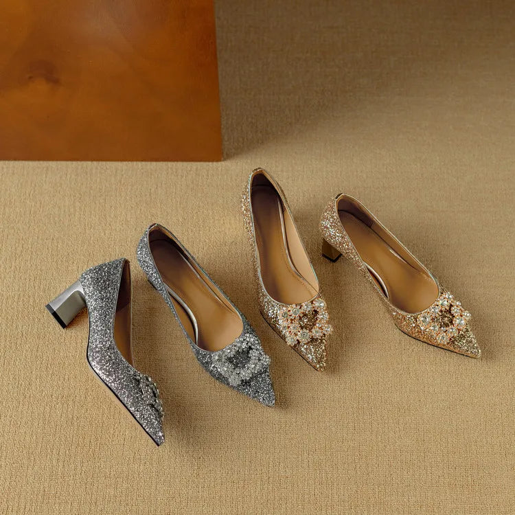 Kimberly Benn | Glitter Pumps