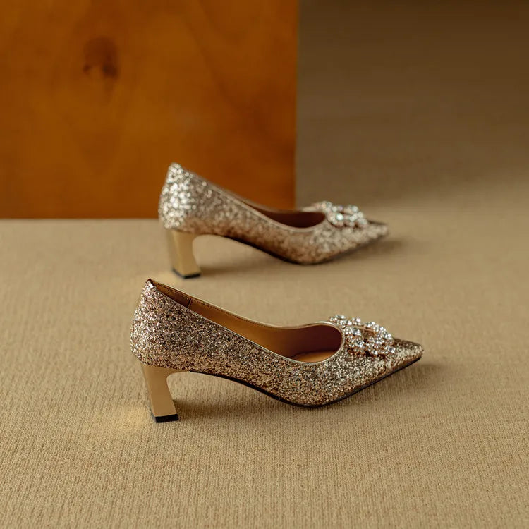 Kimberly Benn | Glitter Pumps