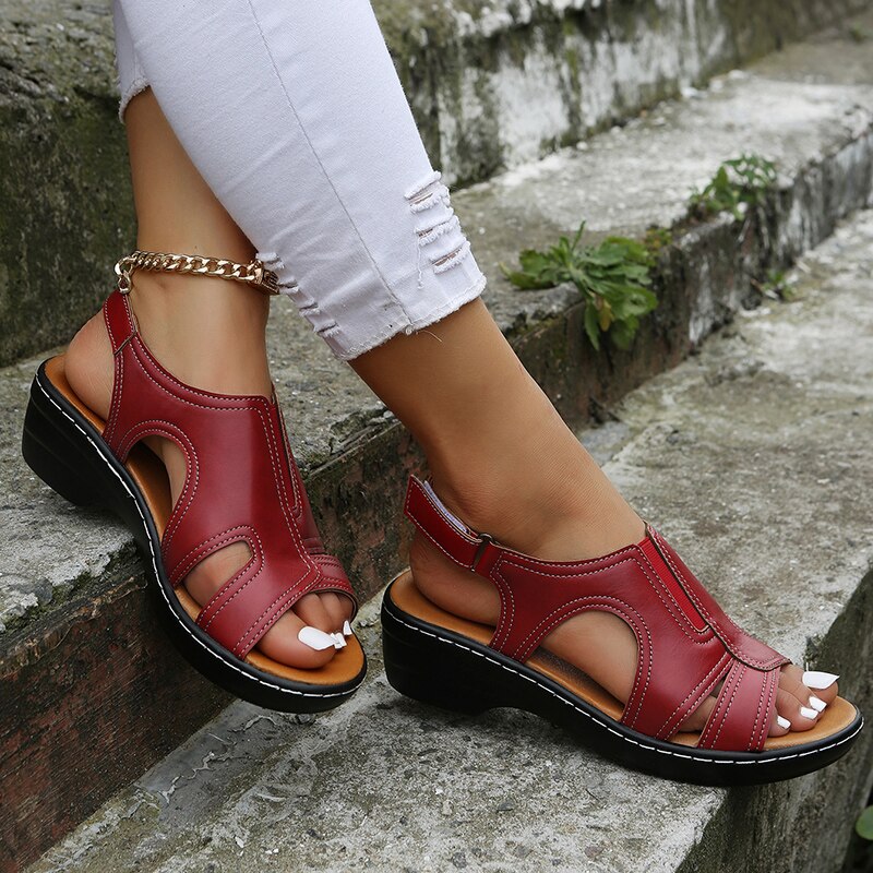 Kimberly Benn | Orthopedic Leather Sandals