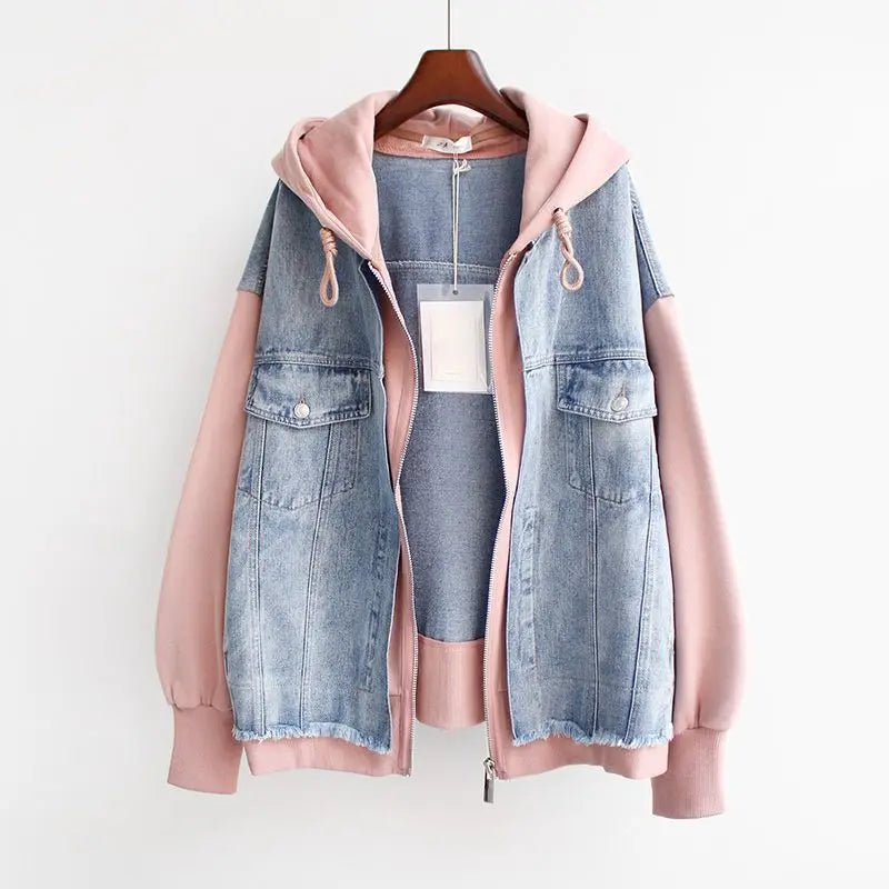 Kimberly Benn | Denim Hoodie Jacket