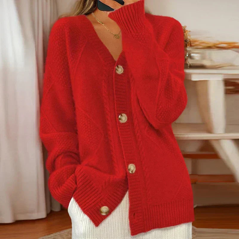 Kimberly Benn | Cable-Knit Cardigan