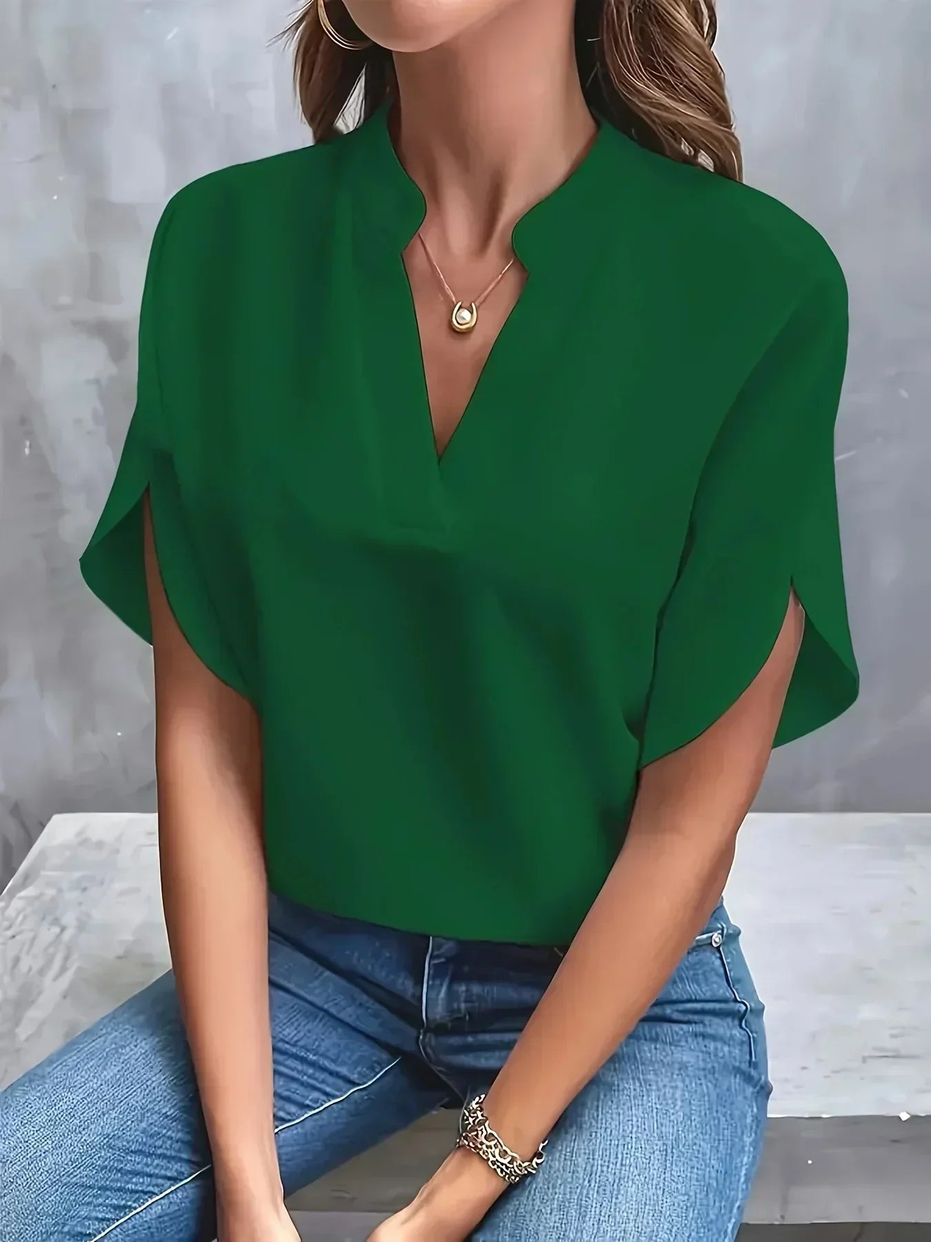 Kimberly Benn | Elegant Soft-Tailored Blouse