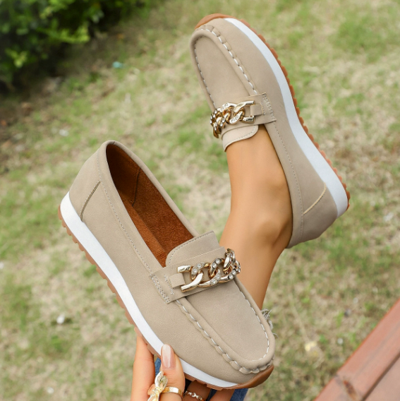 Kimberly Benn | Diamond Buckle Loafers