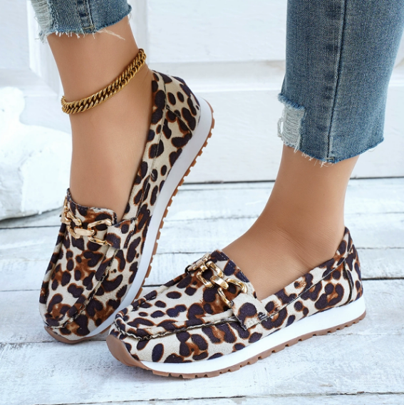 Kimberly Benn | Leopard Print Loafers