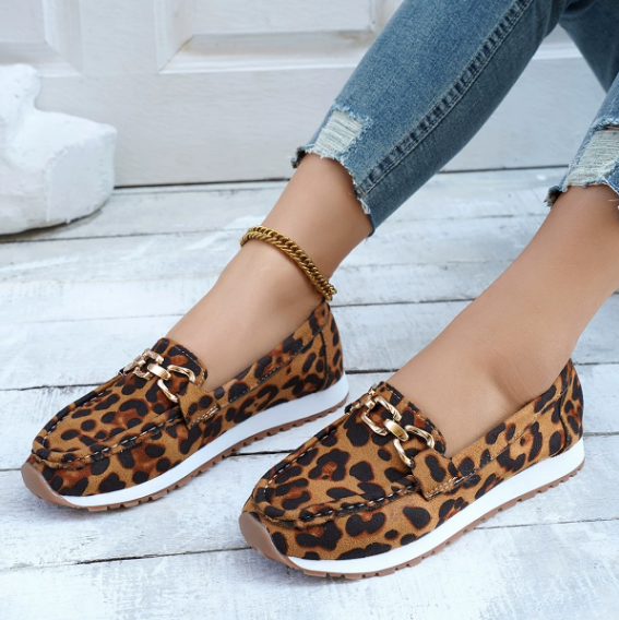 Kimberly Benn | Leopard Print Loafers