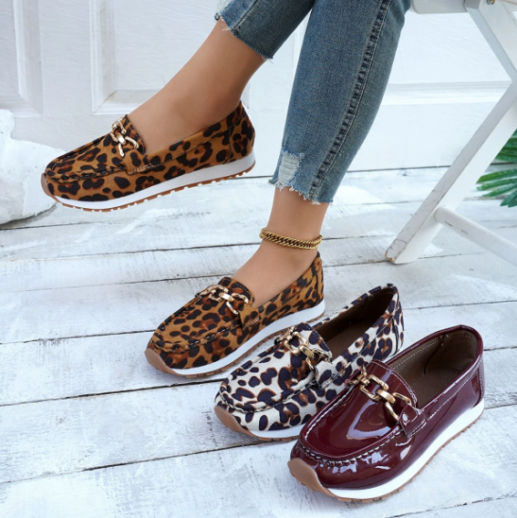 Kimberly Benn | Leopard Print Loafers