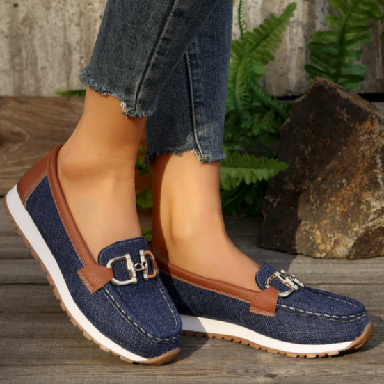 Kimberly Benn | Flat Buckle Loafers