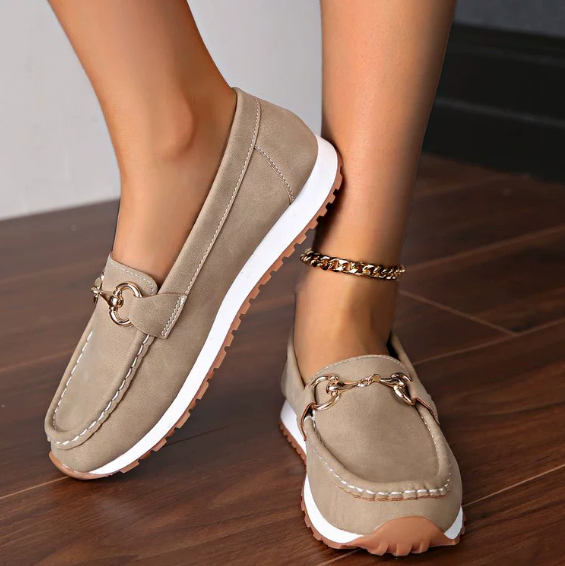 Kimberly Benn | Flat Buckle Loafers