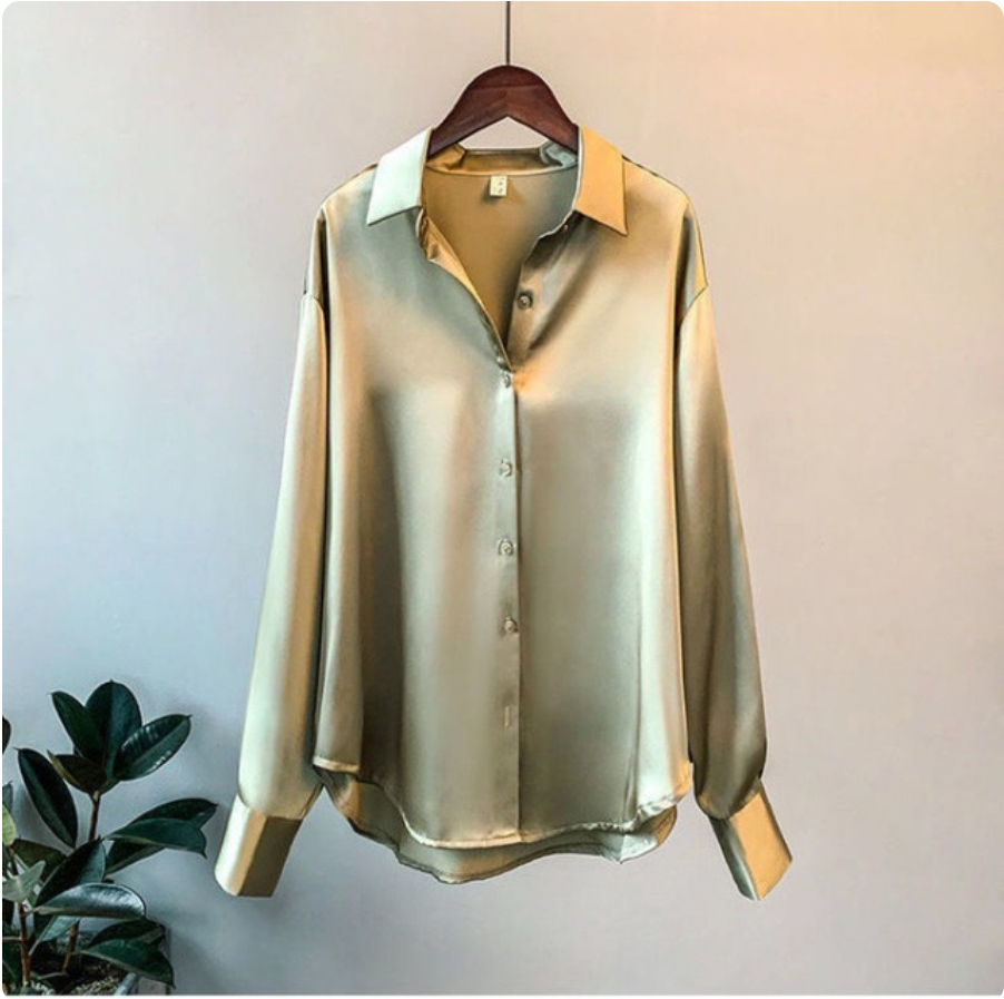 Kimberly Benn | Women's Satin Shirt