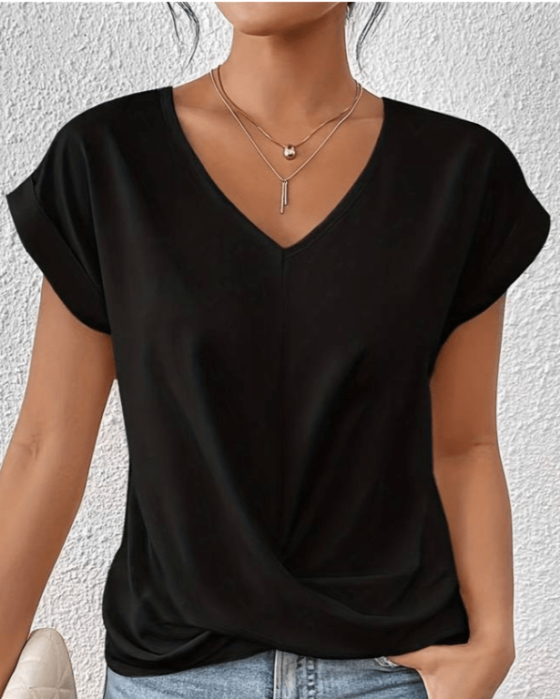 Kimberly Benn | V-Neck Top