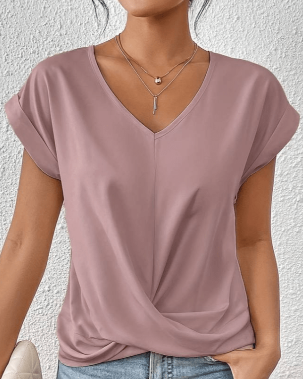 Kimberly Benn | V-Neck Top