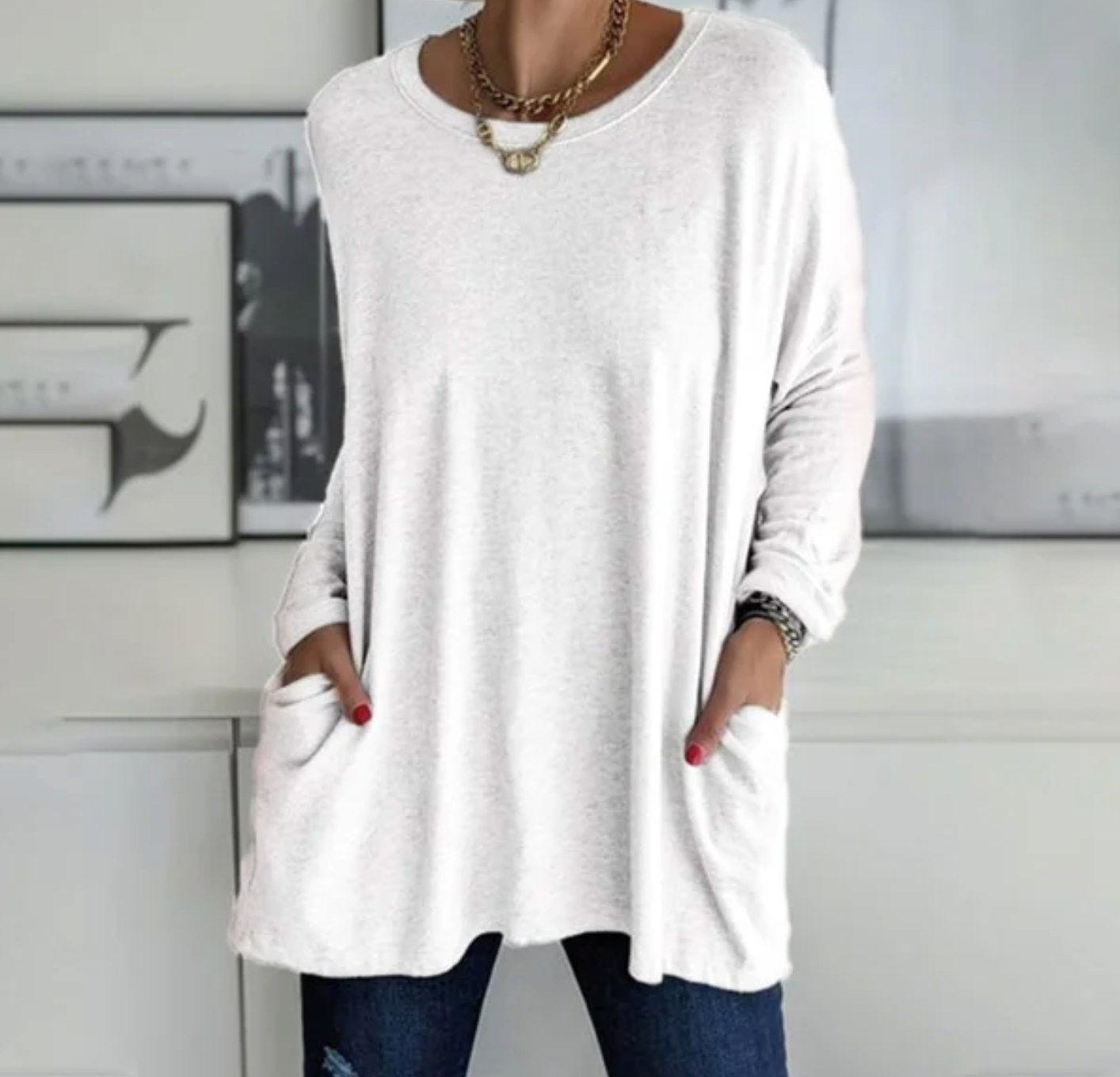 Kimberly Benn | Long-Sleeve Essential Top