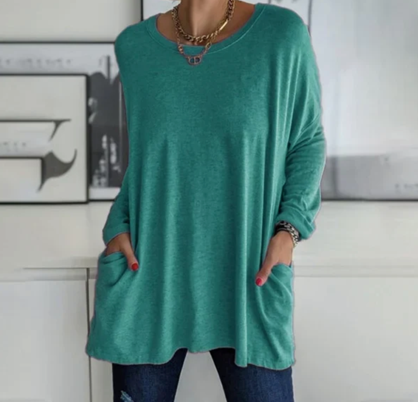 Kimberly Benn | Long-Sleeve Essential Top