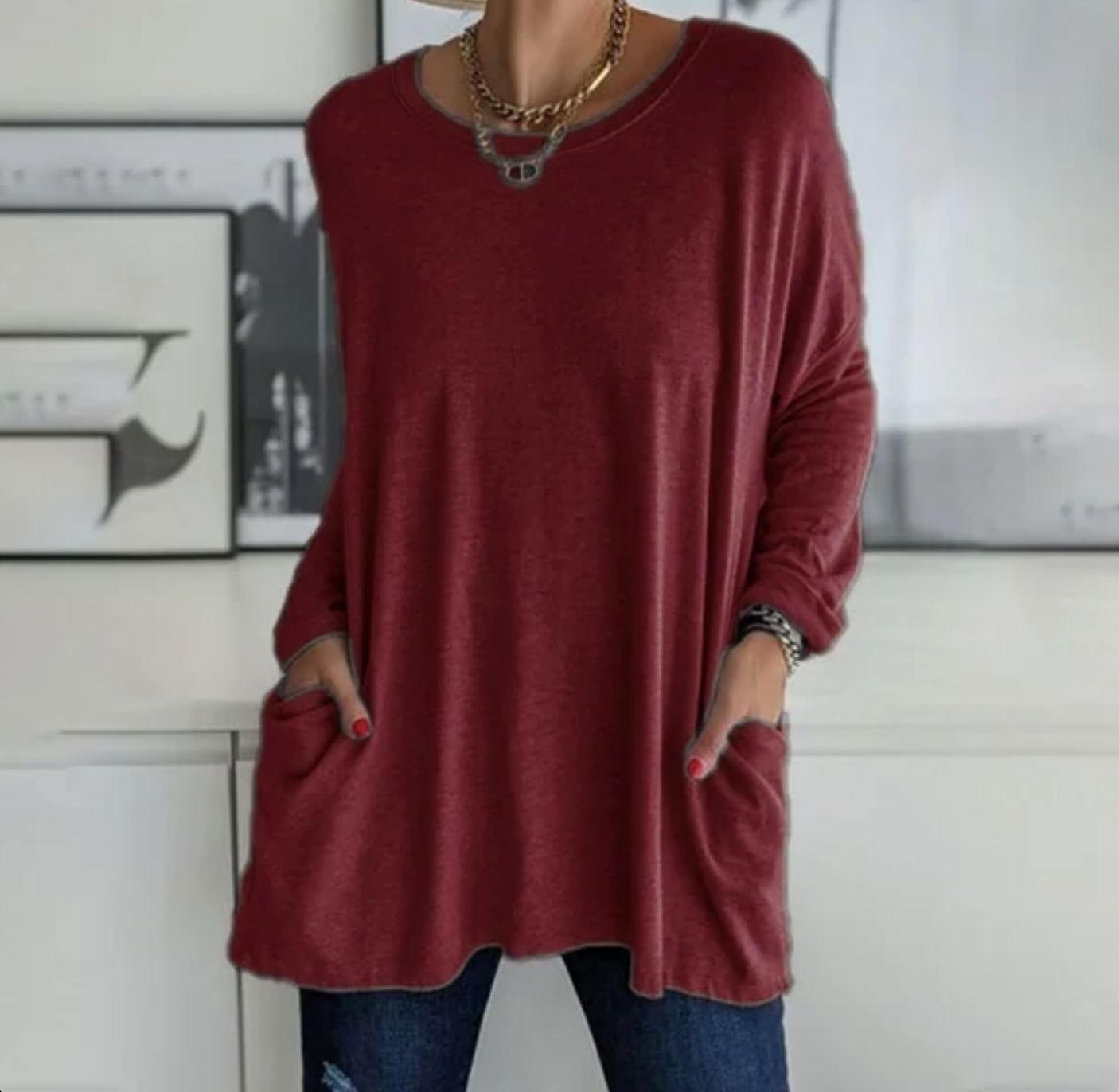 Kimberly Benn | Long-Sleeve Essential Top