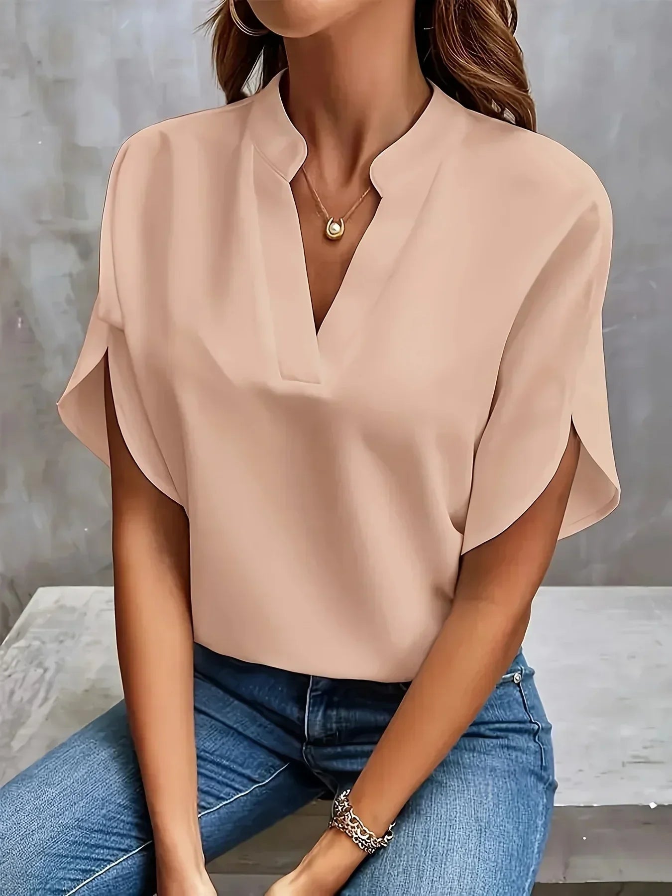 Kimberly Benn | Elegant Soft-Tailored Blouse