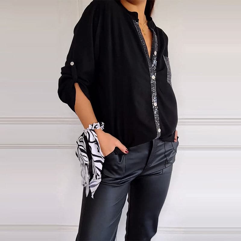 Kimberly Benn | Sequin Detailed Blouse