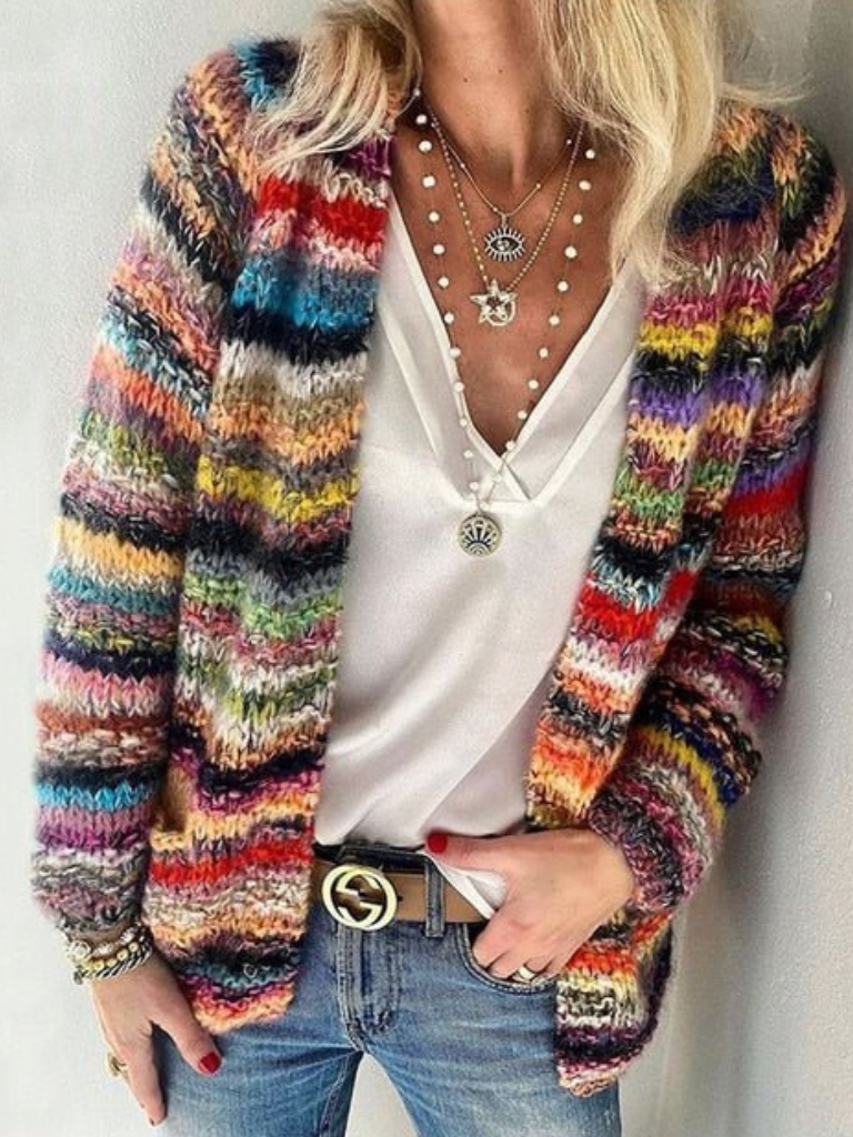 Kimberly Benn | Vibrant Layers Cardigan
