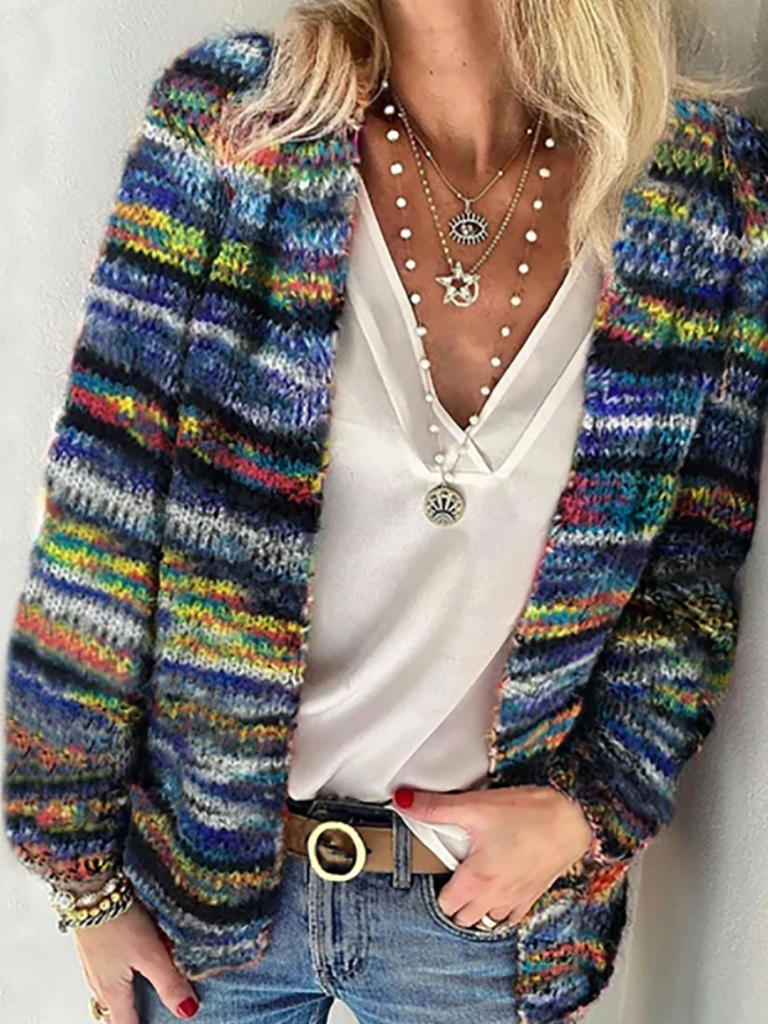 Kimberly Benn | Vibrant Layers Cardigan
