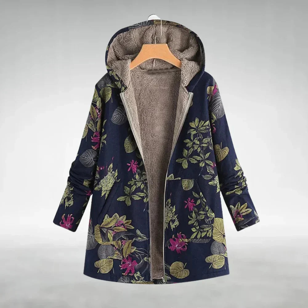 Kimberly Benn | Floral Fleece Jacket