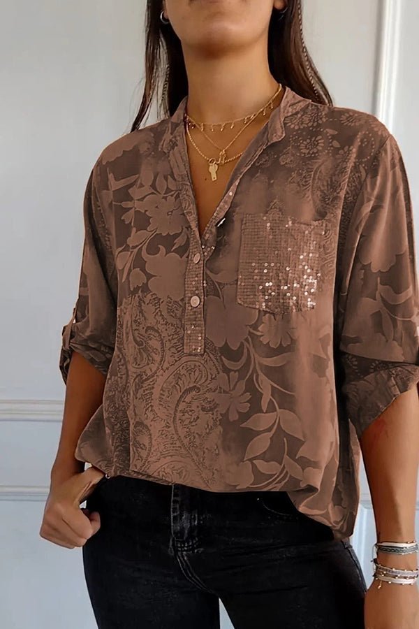 Kimberly Benn | Elegant Sequin Top