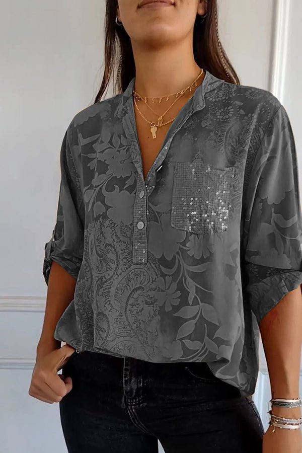 Kimberly Benn | Elegant Sequin Top