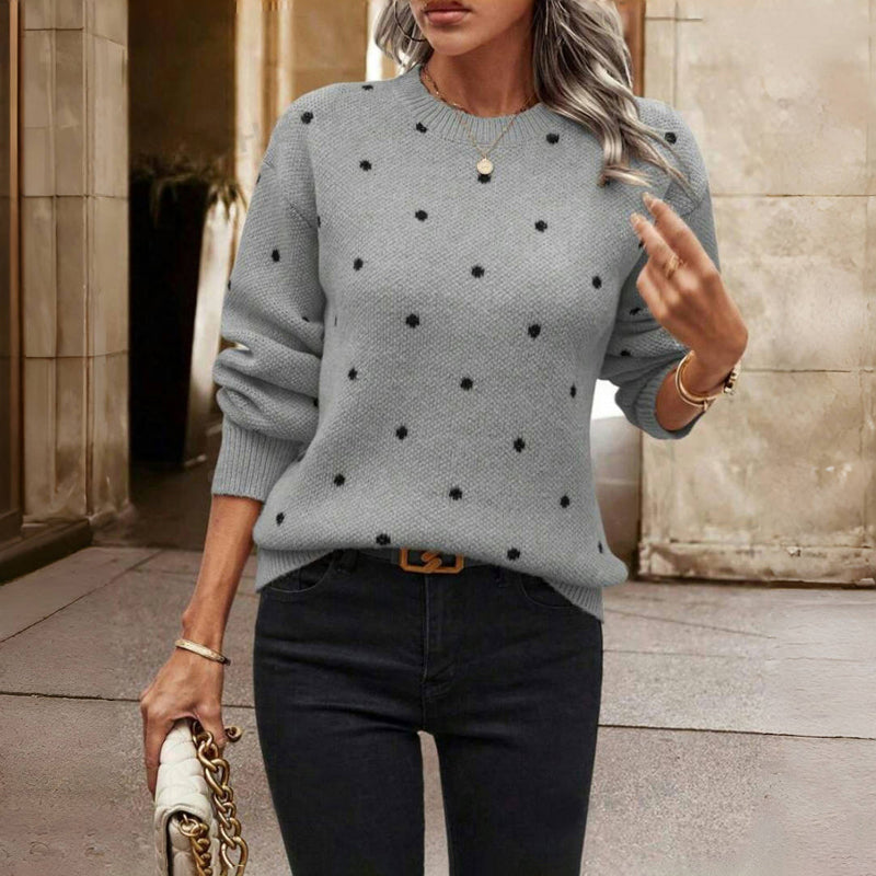 Kimberly Benn | Classic Dotted Sweater