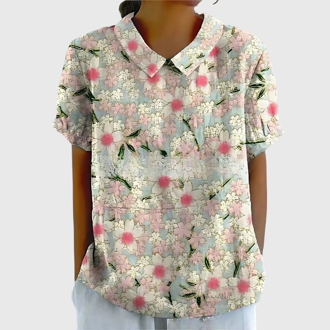 Kimberly Benn | Floral Blouse