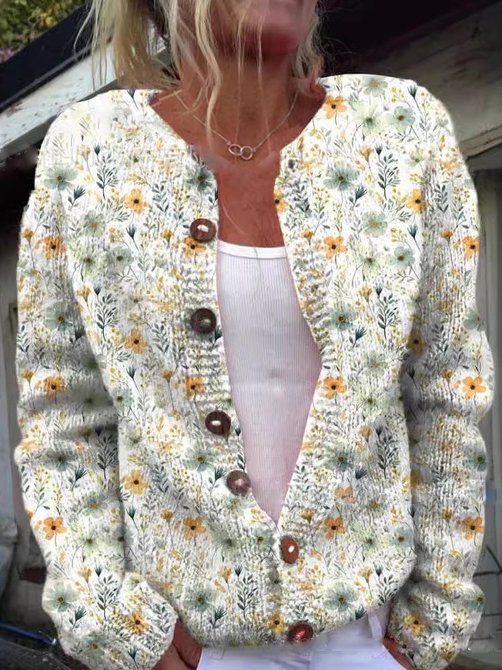 Kimberly Benn | Vintage Floral Cardigan