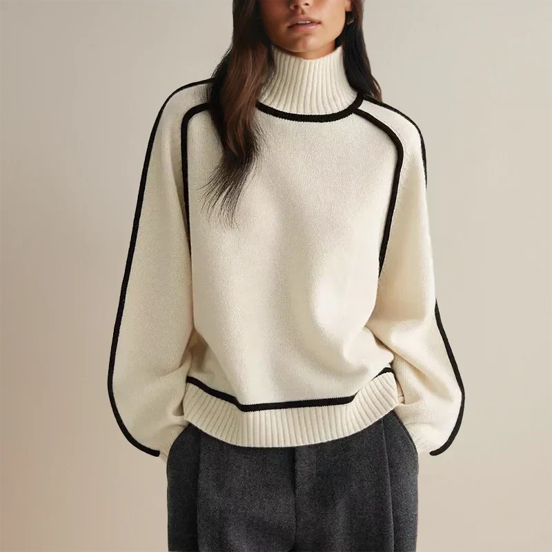 Kimberly Benn | Modern Turtleneck Sweater