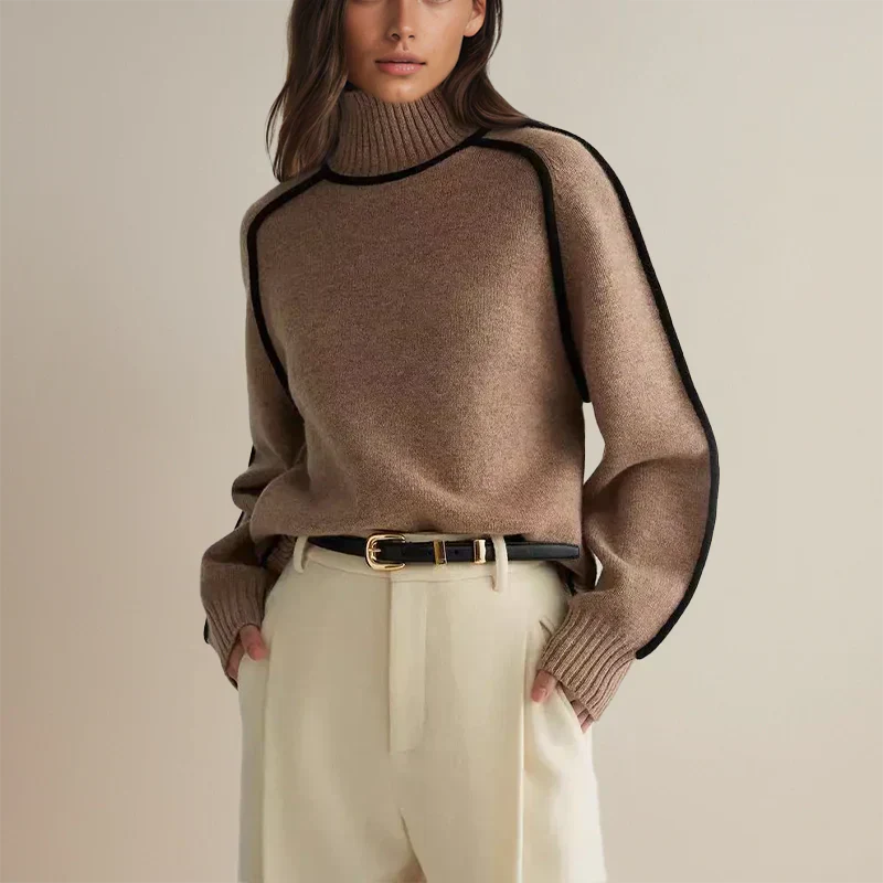 Kimberly Benn | Modern Turtleneck Sweater