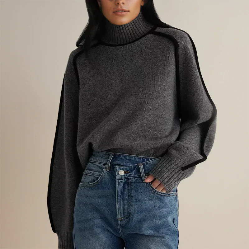 Kimberly Benn | Modern Turtleneck Sweater