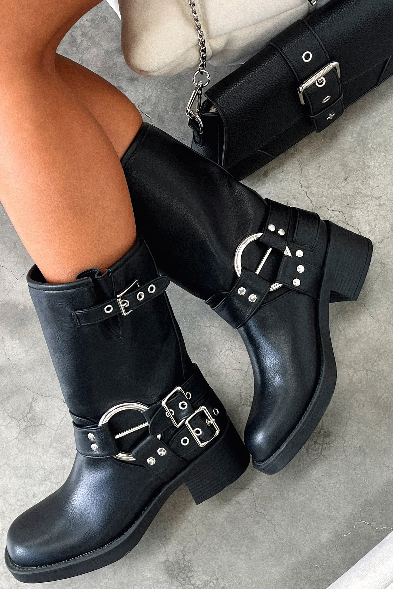 Kimberly Benn | Black Short Boots