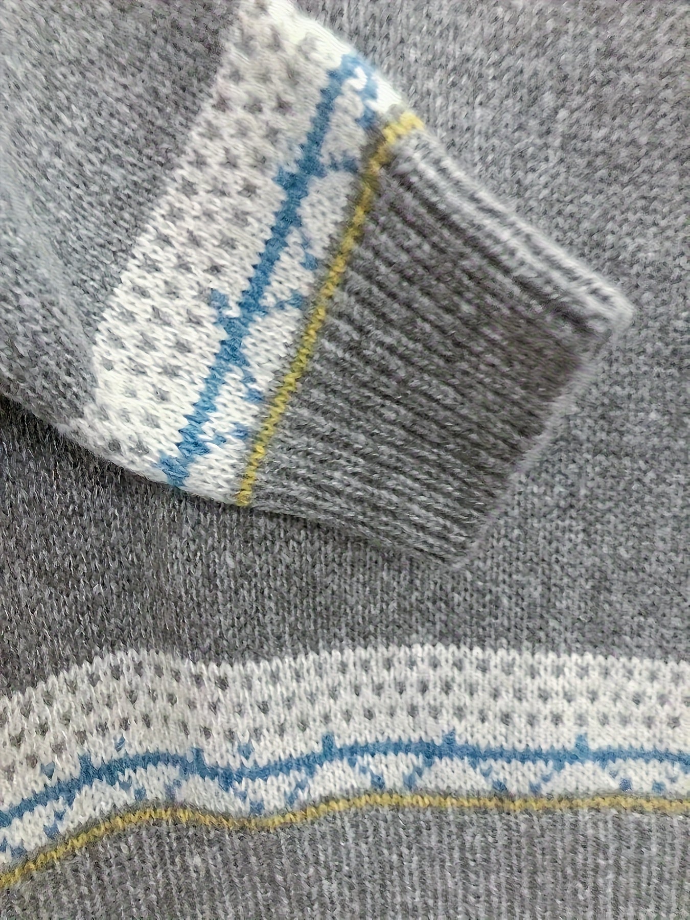 Kimberly Benn | Elegant Nordic Sweater, Warm Material, Suitable for Winter