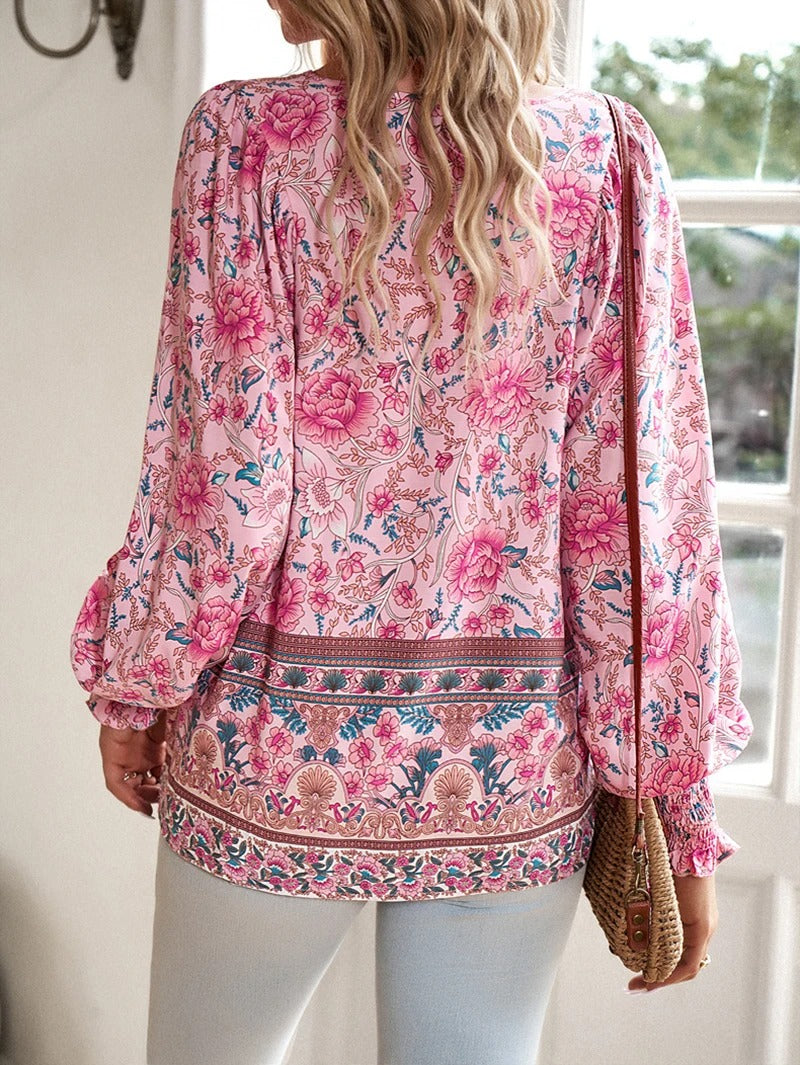 Kimberly Benn | Floral Summer Blouse