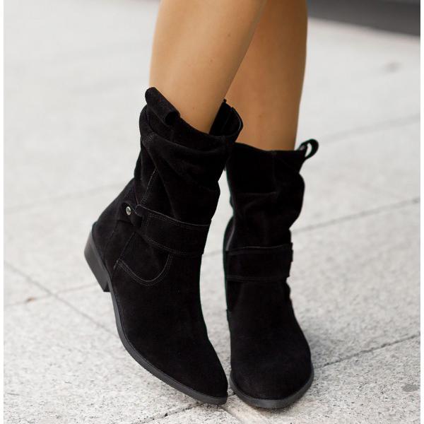 Kimberly Benn | Leather-Style Boots