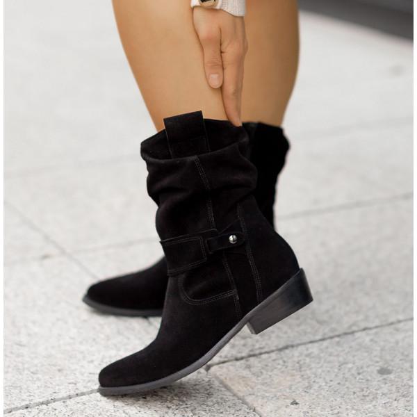 Kimberly Benn | Leather-Style Boots