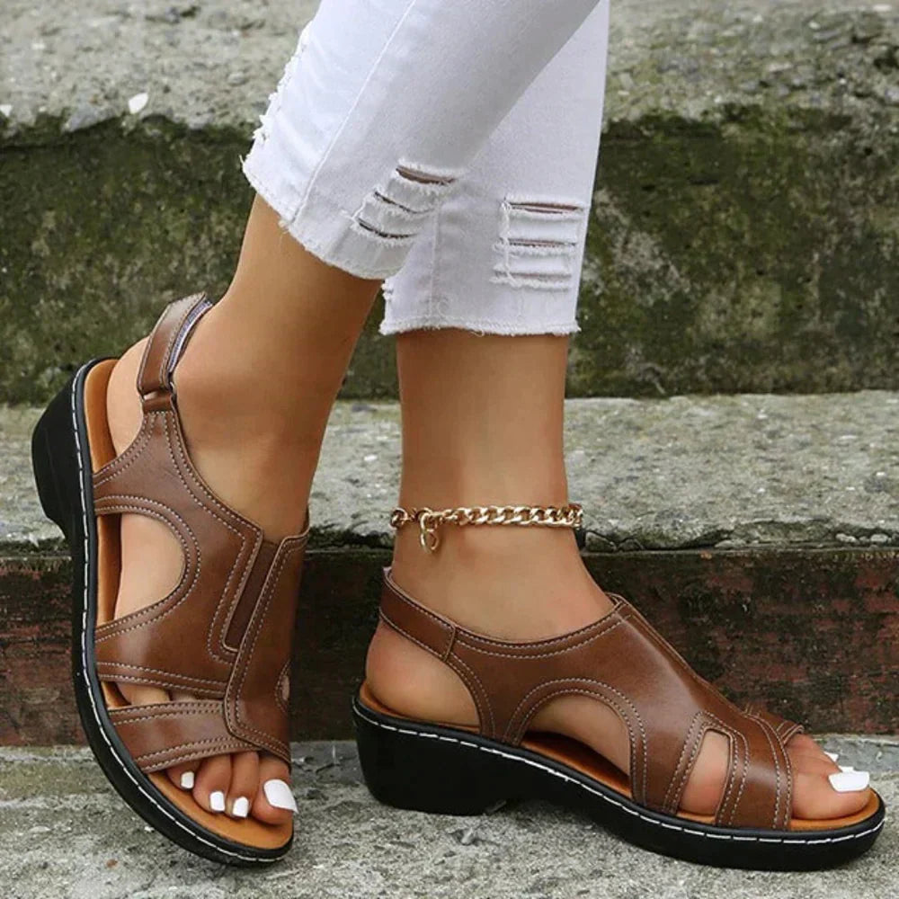 Kimberly Benn | Orthopedic Leather Sandals