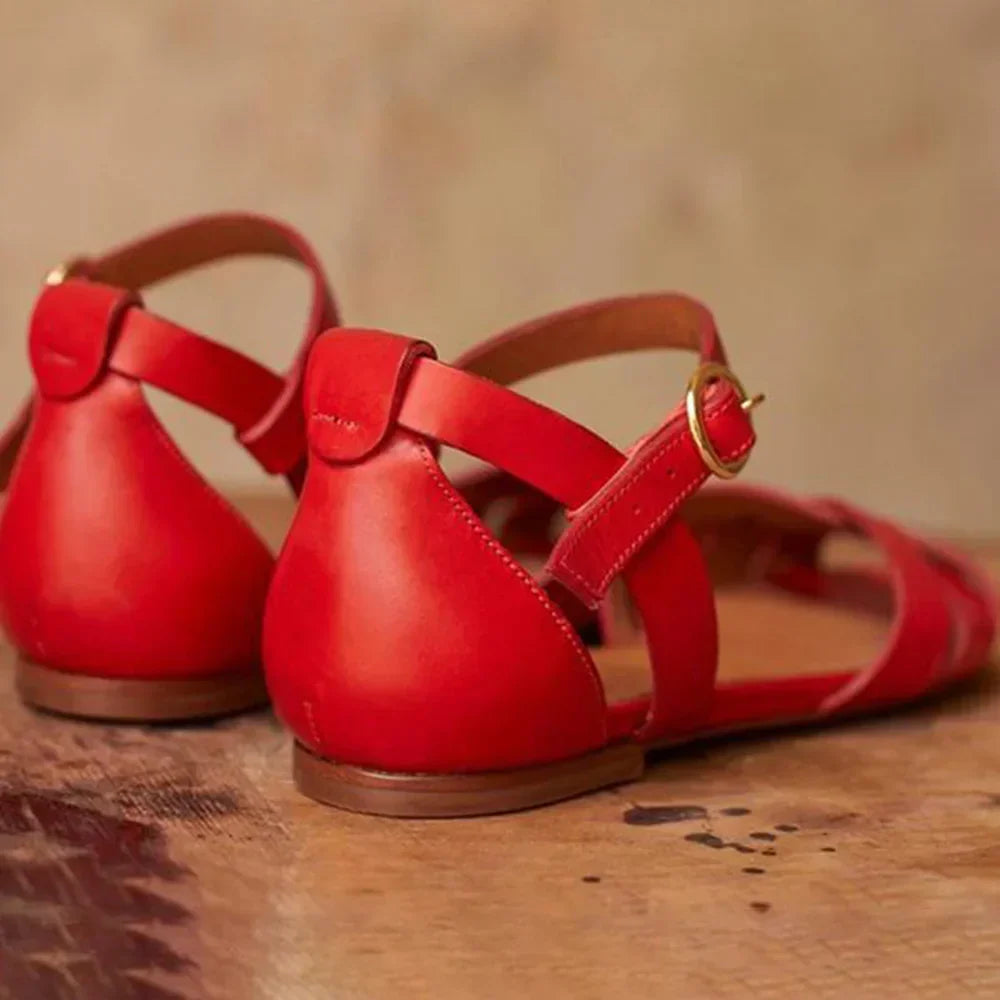 Kimberly Benn | Strappy Flat Sandals