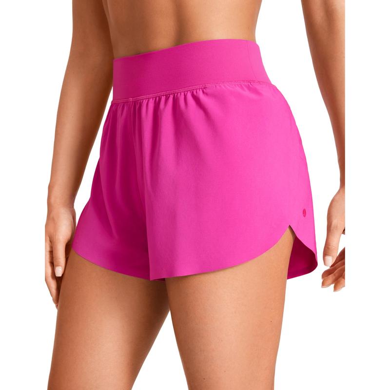 Kimberly Benn | Comfy High-Waist Split Hem Shorts