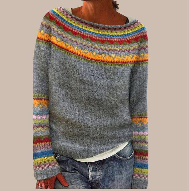 Kimberly Benn | Cozy Fair Isle Sweater