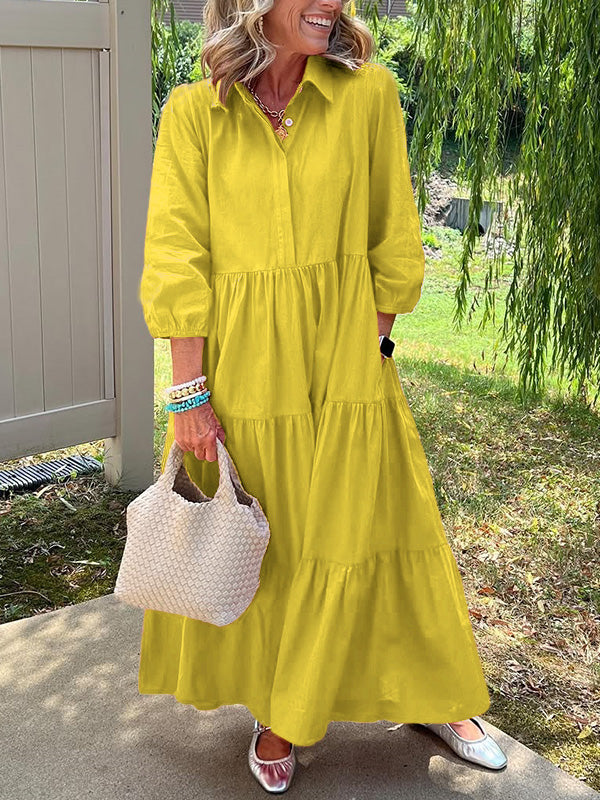 Kimberly Benn | Relaxed Tiered Maxi Dress